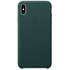 Чехол для Apple iPhone Xs Max Leather Case Forest Green