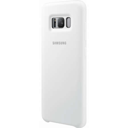 Чехол для Samsung Galaxy S8 SM-G950 Silicone Cover, белый