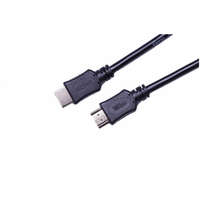 Кабель HDMI-HDMI v2.0 1.8м Wize (C-HM-HM-1.8M) K-Lock темно-серый