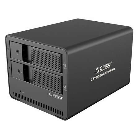Корпус 2x3.5" Orico 9528U3 SATA, USB3.0 Black