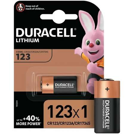 Батарейки Duracell CR123A Ultra