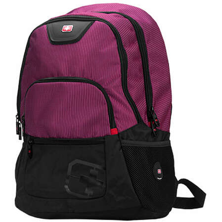 16" Рюкзак для ноутбука Continent BP-305, нейлоновый, фиолетовый