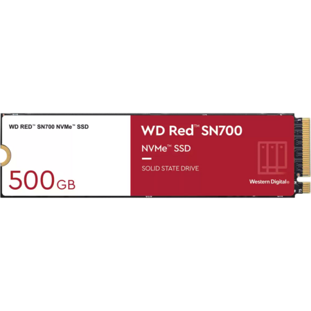 Внутренний SSD-накопитель 500Gb Western Digital Red SN700 (WDS500G1R0C) M.2 2280 PCIe NVMe 3.0 x4