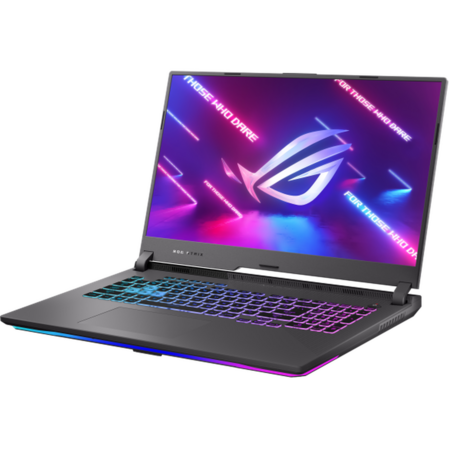 Ноутбук ASUS ROG Strix G17 G713QM-HX038 AMD Ryzen 7 5800H/16Gb/512Gb SSD/NV RTX3060 6Gb/17.3" FullHD/DOS