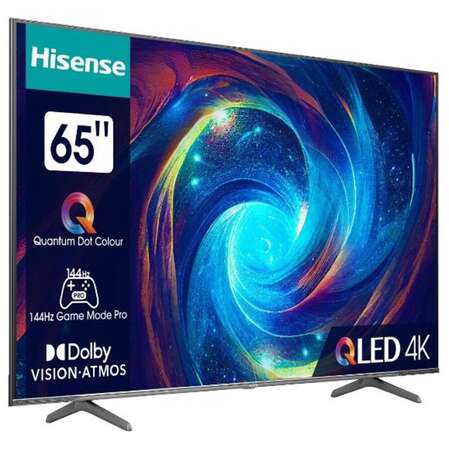 Телевизор 65" Hisense 65E7KQ PRO (4K Ultra HD 3840x2160, Smart TV) черный