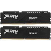 Модуль памяти DIMM 64Gb 2х32Gb DDR5 PC41600 5200MHz Kingston Fury Beast Black (KF552C40BBK2-64)