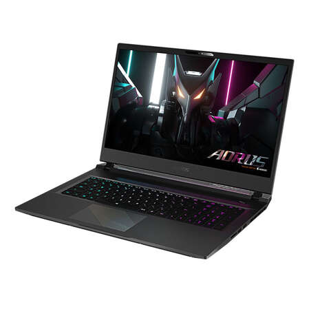 Ноутбук Gigabyte Aorus 17 9SF Core i5 12500H/16Gb/512Gb SSD/NV RTX4070 8Gb/17.3" FullHD/DOS Black