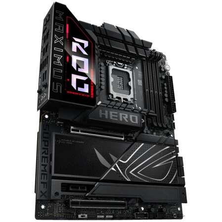 Материнская плата ASUS ROG Maximus Z890 Hero Z890 Soc-1851 4xDDR5, 4xSATA3, RAID, 6хM.2, 4xPCI-E16x, 9xUSB3.2, 2xUSB3.2 Type C, DP, HDMI, WiFi, 2xGlan, ATX