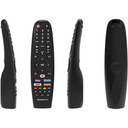 Телевизор 43" Topdevice TDTV43CS05U_BK (4K 3840x2160, SmartTV) черный
