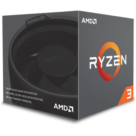 Процессор AMD Ryzen 3 1200, 3.1ГГц, (Turbo 3.4ГГц), 4-ядерный, L3 8МБ, Сокет AM4, BOX