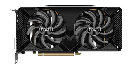 Видеокарта Palit GeForce RTX 2060 Super 8192Mb, Dual 8G (NE6206S018P2-1160X-1) 1xDVI-D, 1xHDMI, 1xDP, Ret