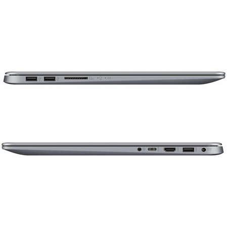 Ноутбук Asus VivoBook S15 S510UA-BR478T Core i3 7100U/8Gb/1Tb/15.6"/Win10 Grey