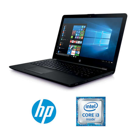 Ноутбук HP 15-bs015ur 1ZJ81EA Intel® Core™ i3 6006U/6Gb/128Gb SSD/AMD 520 2Gb/15.6"/Win10 Black