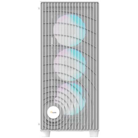 Корпус ATX Miditower Ocypus Gamma C70 WH ARGB White