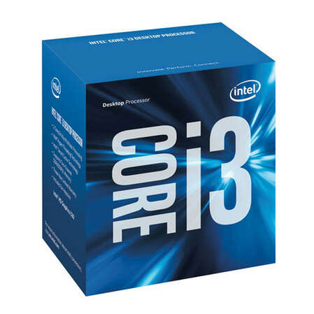 Процессор Intel Core i3-6100, 3.7ГГц, 2-ядерный, LGA1151, BOX