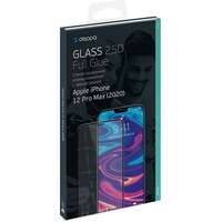 Защитное стекло для Apple iPhone 12 Pro Max Deppa 2,5D Full Glue с черной рамкой