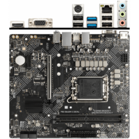 Материнская плата MSI Pro B660M-E DDR4 B660 Socket-1700 2xDDR4, 4xSATA3, 1xM.2, 1xPCI-E16x, 2xUSB3.2, D-Sub, HDMI, Glan, mATX