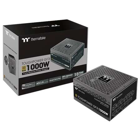 Блок питания 1000W Thermaltake Toughpower GF3 TPD-1000AH3FCG (PS-TPD-1000FNFAGE-4)