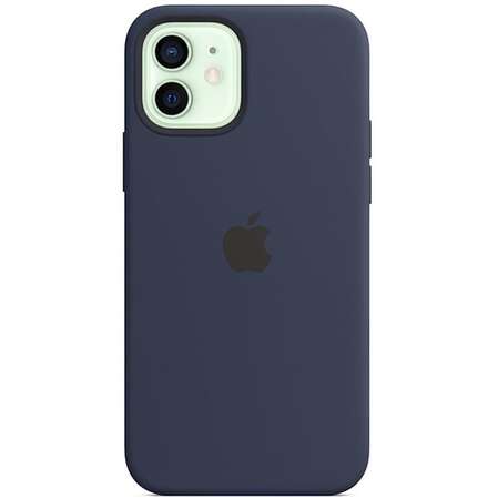 Чехол для Apple iPhone 12\12 Pro Silicone Case with MagSafe Deep Navy