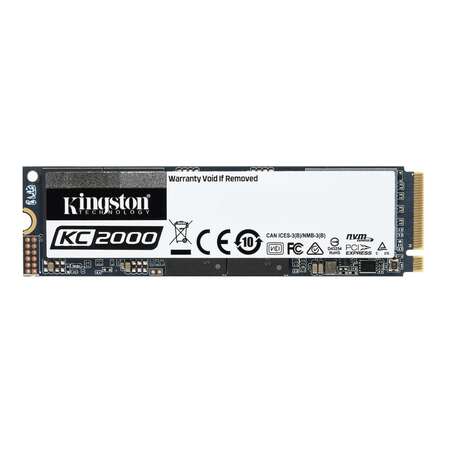 Внутренний SSD-накопитель 250Gb Kingston KC2000 SKC2000M8/250G M.2 2280 PCIe NVMe 3.0 x4