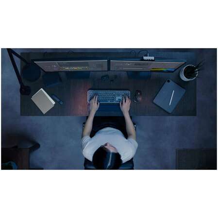 Клавиатура беспроводная Logitech MX Keys S Wireless Keyboard Graphite