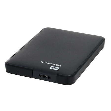 Внешний жесткий диск 2.5" 500Gb WD Elements Portable WDBUZG5000ABK-WESN USB3.0 Черный