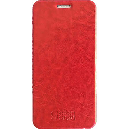 Чехол для Xiaomi Redmi Note 6 Pro CaseGuru Magnetic Case, глянцево-красный