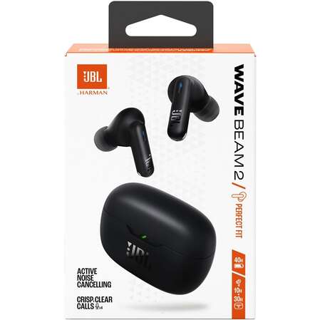 Bluetooth гарнитура JBL Wave Beam 2 Black