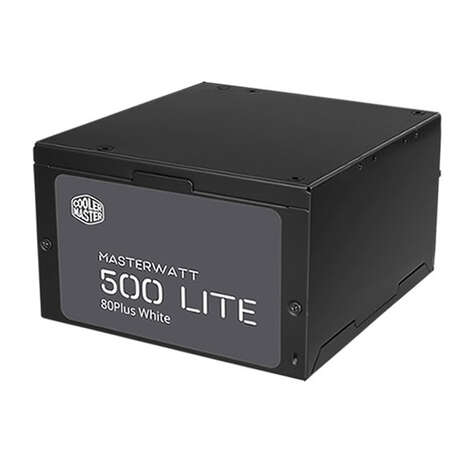 Блок питания 500W Cooler Master MasterWatt Lite 500 MPX-5001-ACABW-EU