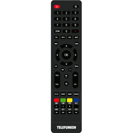 Телевизор 32" Telefunken TF-LED32S10T2S (HD 1366x768, Smart TV) серый
