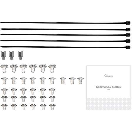 Корпус MicroATX Miditower Ocypus Gamma C52 WH White