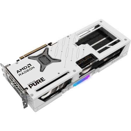Видеокарта Sapphire 16384Mb AMD Radeon RX 9070 XT Pure 16Gb (11348-02-20G) 2xDP, 2xHDMI, Ret