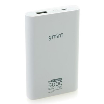 Внешний аккумулятор Gmini mPower iSeries MPB5030 White (5000mAh)