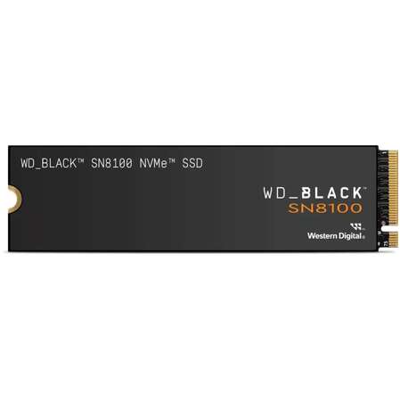 Внутренний SSD-накопитель 1000Gb Western Digital Black SN8100 (WDS100T1X0M) M.2 2280 PCIe NVMe 5.0 x4