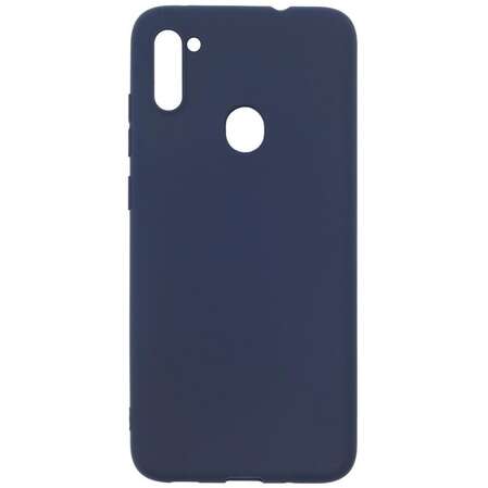 Чехол для Samsung Galaxy A11 SM-A115\M11 SM-M115 Zibelino Soft Matte синий