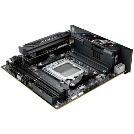 Материнская плата ASUS ROG Strix B850E-I Gaming WiFi B850 Socket AM5 2xDDR5, 2xSATA3, RAID, 2xM.2, 1xPCI-E16x, 4xUSB3.2, 2xUSB3.2 Type C, HDMI, Wi-Fi, 2.5Glan, mini-ITX