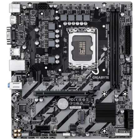 Материнская плата Gigabyte H810M H H810 Soc-1851 2xDDR5, 4xSATA3, RAID, 1хM.2, 1xPCI-E16x, 1xUSB3.2, D-Sub, HDMI, Glan, mATX