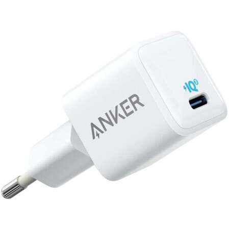 Сетевое зарядное устройство Anker PowerPort III Nano A2633 20W USB Type-C белый