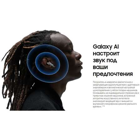 Bluetooth гарнитура Samsung Galaxy Buds 3 Pro серая