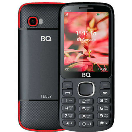 Мобильный телефон BQ Mobile BQ-2808 Telly Black/Red