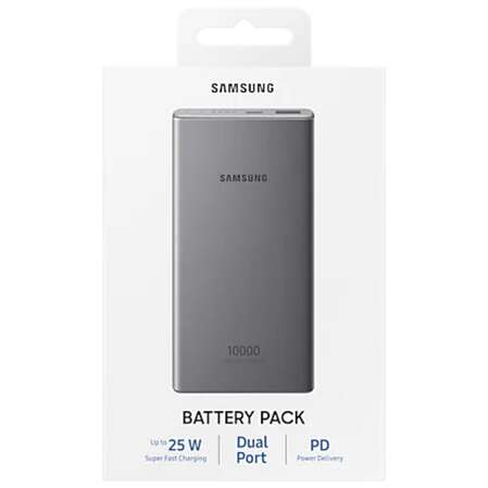 Внешний аккумулятор Samsung 10000 mAh, EB-P3300, серый