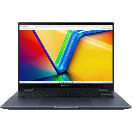 Ноутбук ASUS VivoBook S14 Flip TP3402VA-LZ350W Core i5 1335U/16Gb/512Gb SSD/14" WUXGA Touch/Win11 Quiet Blue