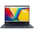 Ноутбук ASUS VivoBook S14 Flip TP3402VA-LZ350W Core i5 1335U/16Gb/512Gb SSD/14" WUXGA Touch/Win11 Quiet Blue