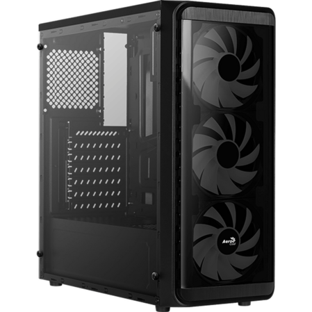 Корпус ATX Miditower AeroCool SI-5200 Frost Black