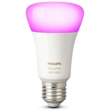 Умная лампочка Philips Hue White and Color 9W A60 E27 1 шт.
