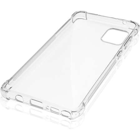Чехол для Samsung Galaxy Note 10 Lite SM-N770 Brosco, усиленная силиконовая накладка, прозрачный