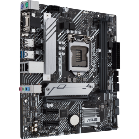 Материнская плата ASUS Prime H510M-A H510 Socket-1200 2xDDR4, 4xSATA3, 1xM.2, 1xPCI-E16x, 2xUSB3.2, D-Sub, DP, HDMI, Glan, mATX