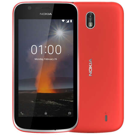 Смартфон Nokia 1 Warm Red