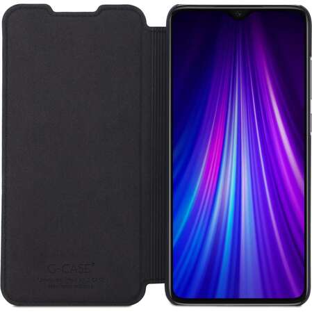Чехол для Xiaomi Redmi Note 8 Pro G-Case Slim Premium Book черный