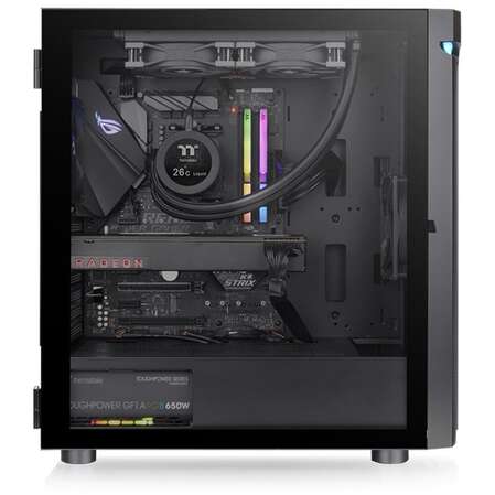 Корпус ATX Miditower Thermaltake H590 TG ARGB CA-1X4-00M1WN-00 Black